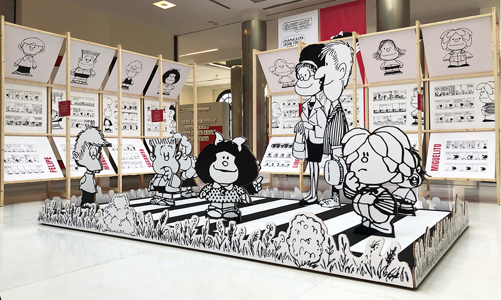 Exposicion "Quino, Mafalda y mucho mas"